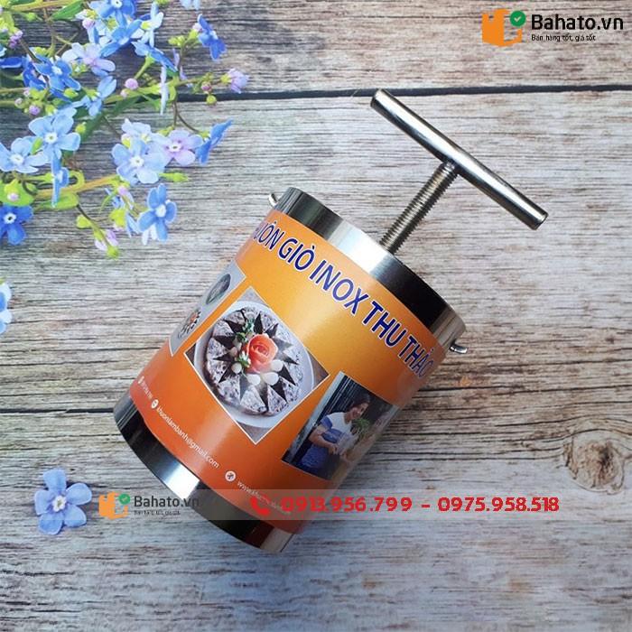 Combo 2 Khuôn Làm Giò Thủ Inox Cao Cấp Thu Thảo 1/2 Kg và 2kg