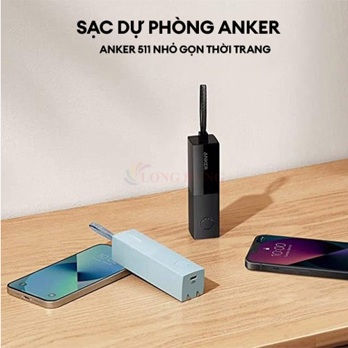 Sạc dự phòng Anker 2-in-1 PowerCore Fusion 5K A1633 - Hàng chính hãng