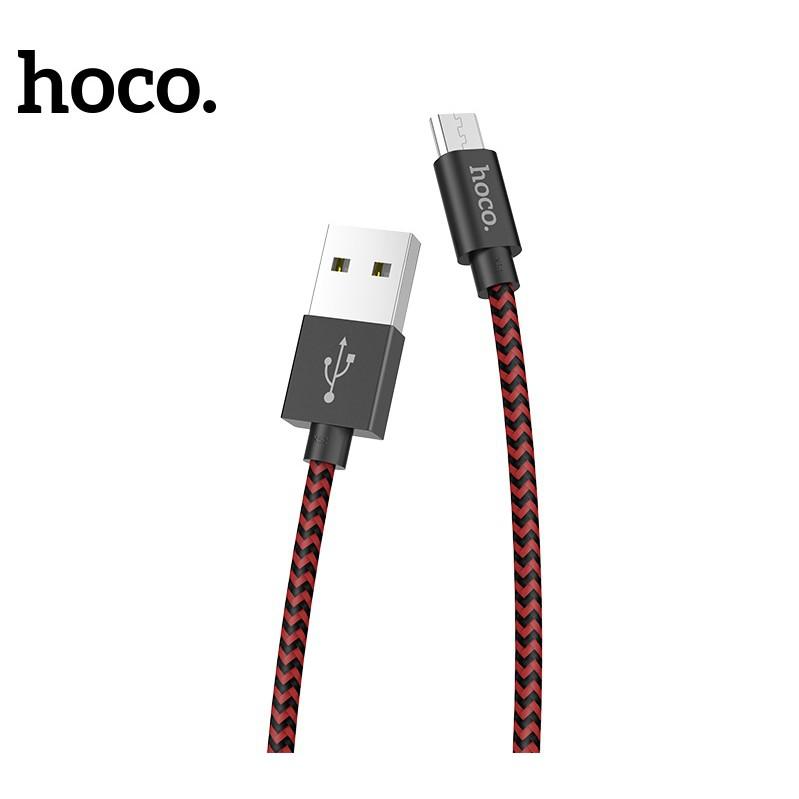 Cáp Sạc Nhanh Hoco X14 Max Micro USB 2M - Hàng Chính Hãng