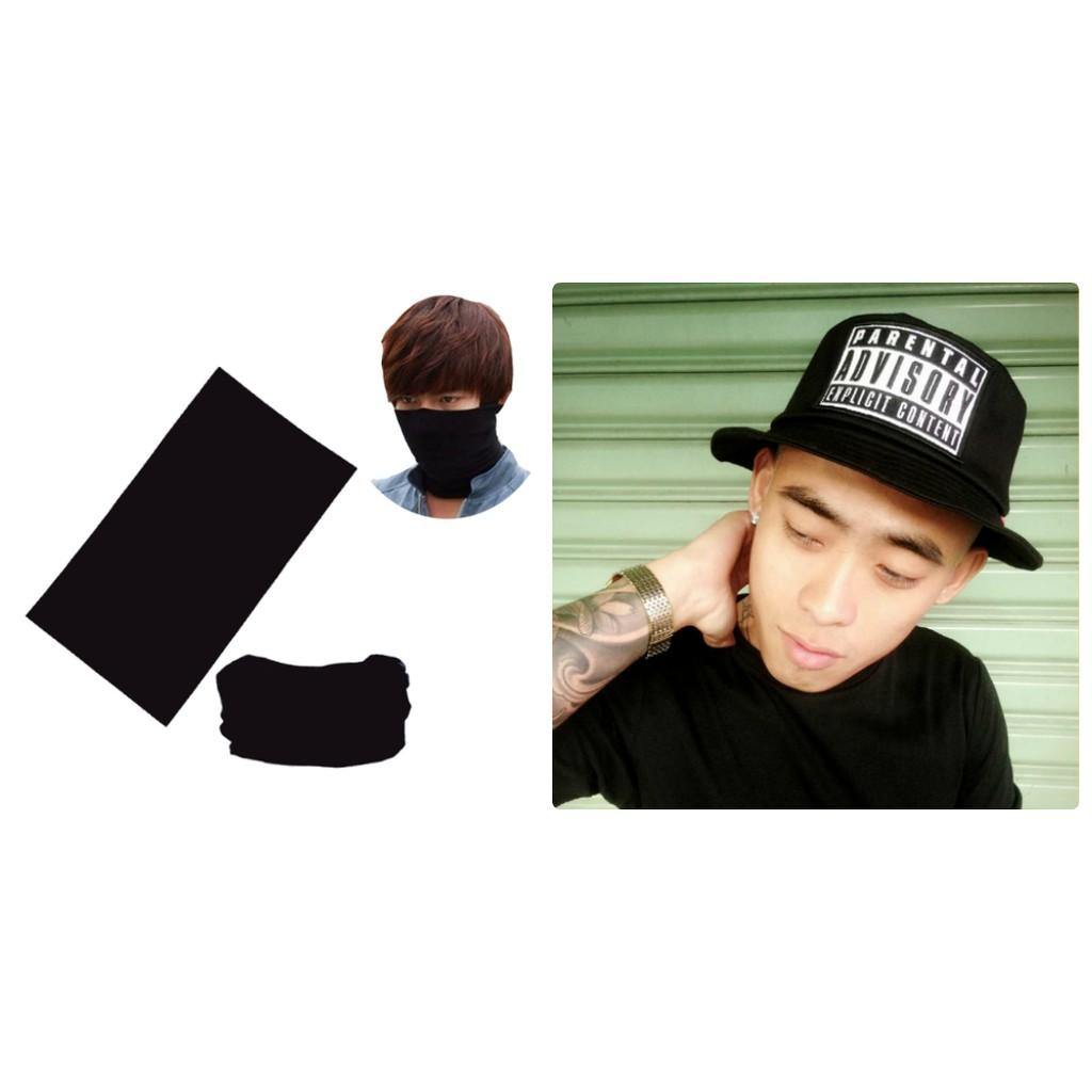 Combo 1 khăn đa năng vs 1 nón bucket nam nữ