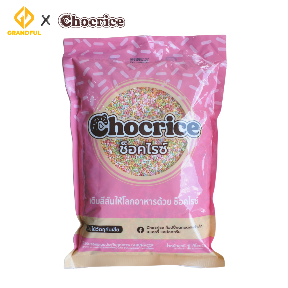 Cốm Màu Chocrice 1kg Trang Trí Bánh Bakery