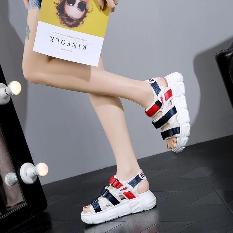 SANDAL ĐẾ CAO QUAI MÀU NỔI BẬT 2020 SIÊU HOT (SDFL 5 phân)