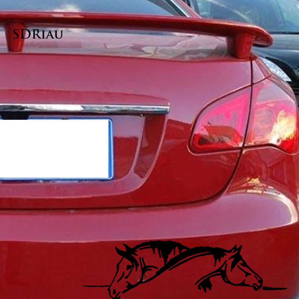 Miếng Dán Trang Trí Xe Hơi Hình Chú Ngựa Phản Quang Độc Đáo
