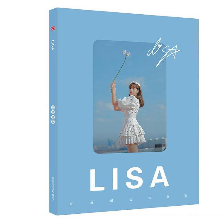 (Ngẫu nhiên) Album ảnh Photobook Lisa Blackpink Thanh xuân có bạn