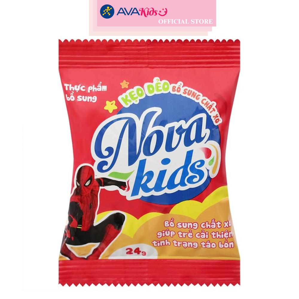 Kẹo dẻo Nova.Kids bổ sung chất xơ 24g (từ 1 tuổi) - Màu ngẫu nhiên