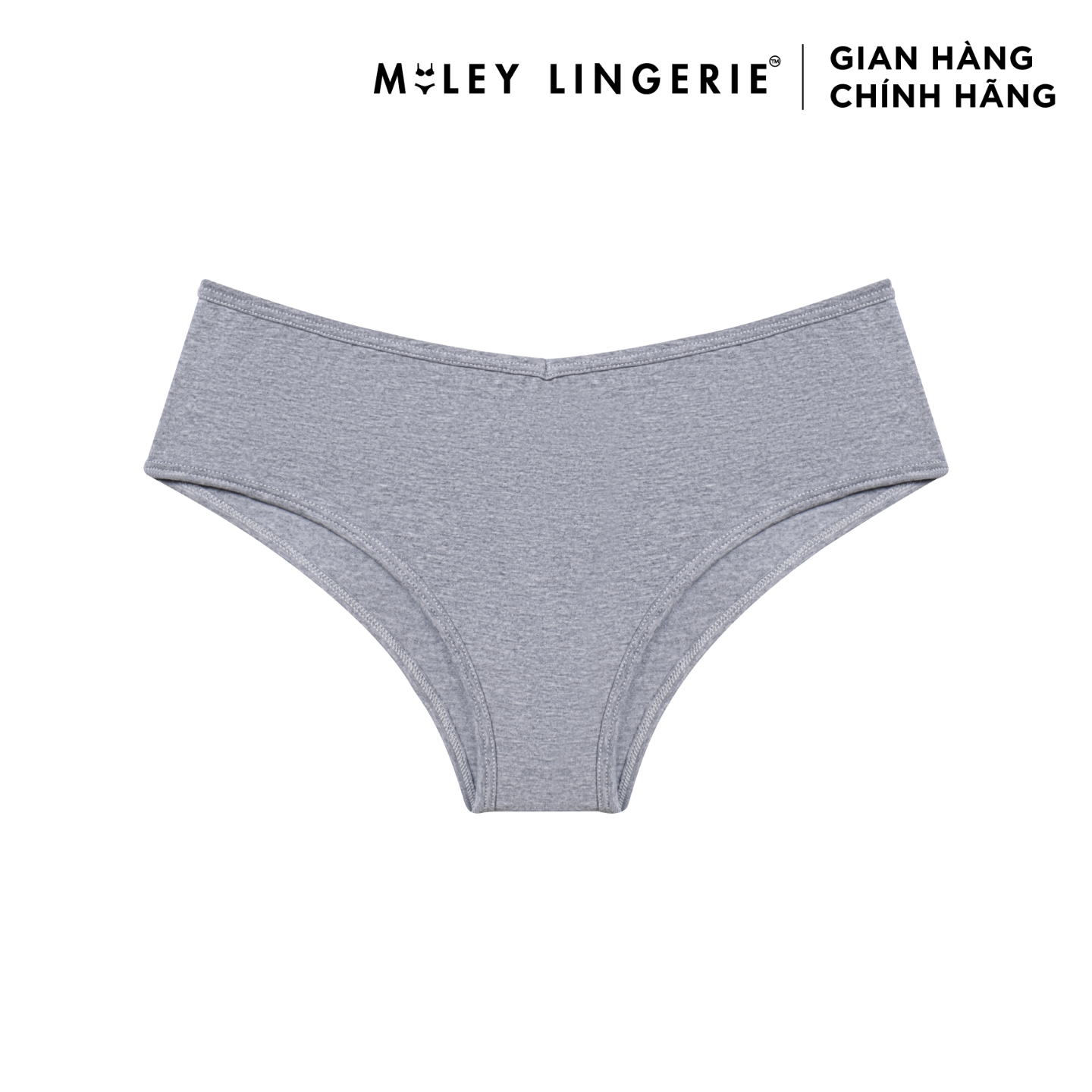 Combo 5 Quần Lót Nữ Cotton Thiên Nhiên Being Me Miley Lingerie- Màu Xám Nhạt