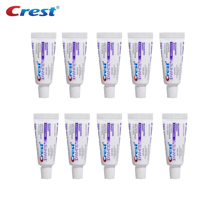 Crest Dụng Cụ Ép Kem Đánh Răng Màu Trắng 3D Chống Kích Ứng Tiện Dụng