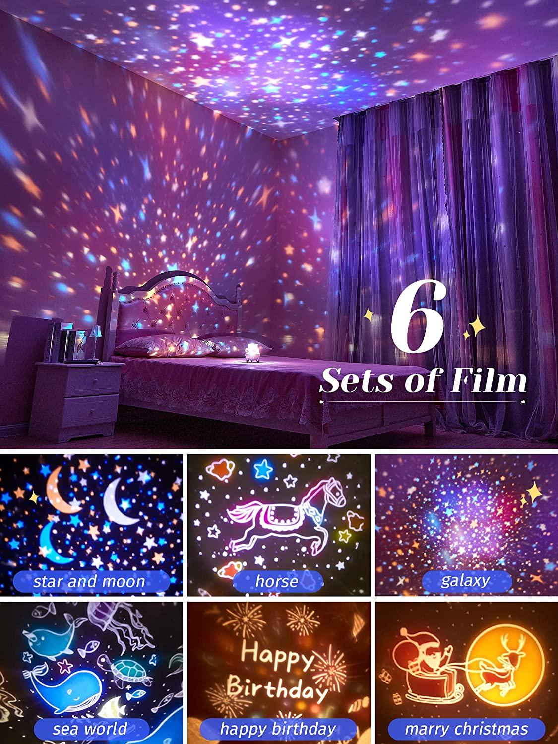 Đèn chiếu Star, âm nhạc và ánh s áng, 360 176; quà của máy chiếu ngôi sao quay