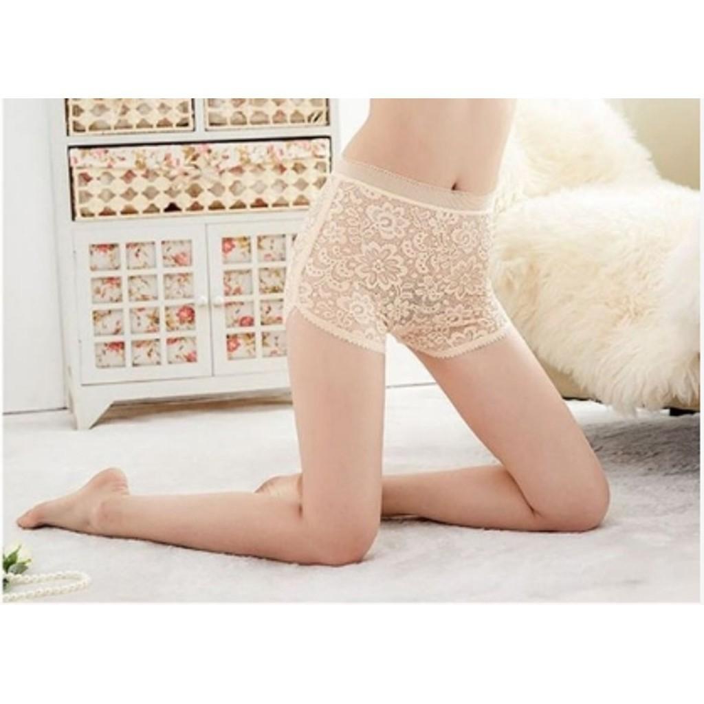 Quần lót ren hoa cúc, quần lót mặc trong váy loại đẹp