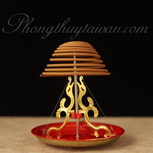 Khay hứng tàn nhang vòng đồ thờ cúng