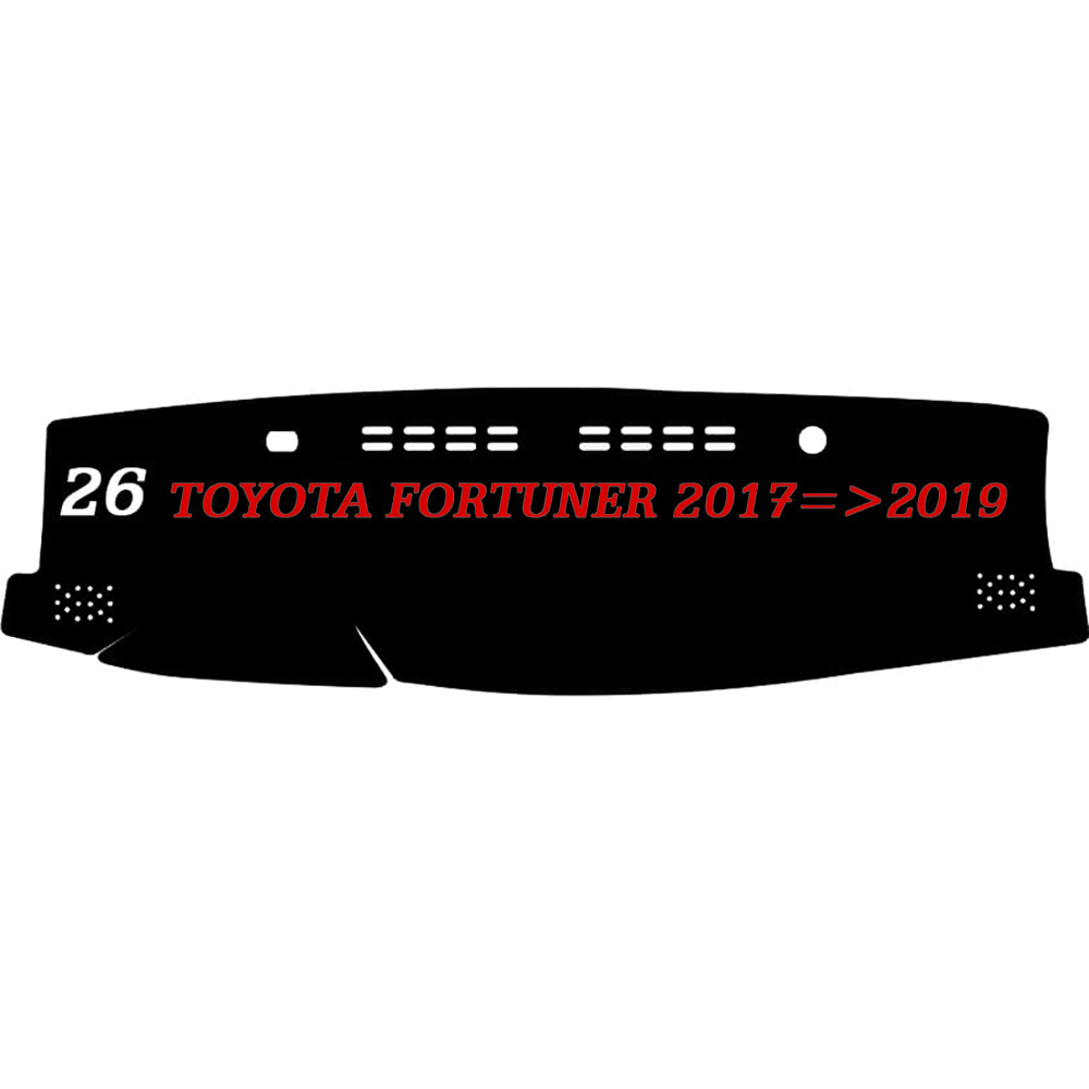 Thảm da Taplo vân Carbon Cao cấp dành cho xe Toyota Fortuner 2021 có khắc chữ Toyota Fortuner và cắt bằng máy lazer