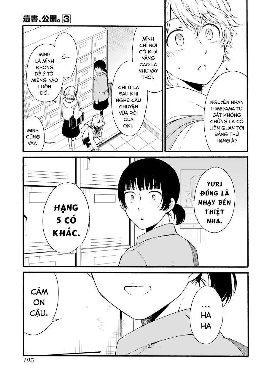 di thư trên bàn chapter 14 26