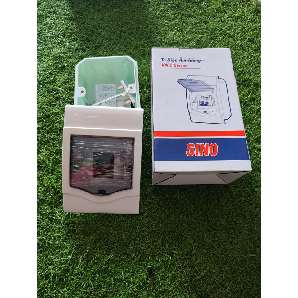 Tủ điện âm tường nhựa 2-4 đường Sino