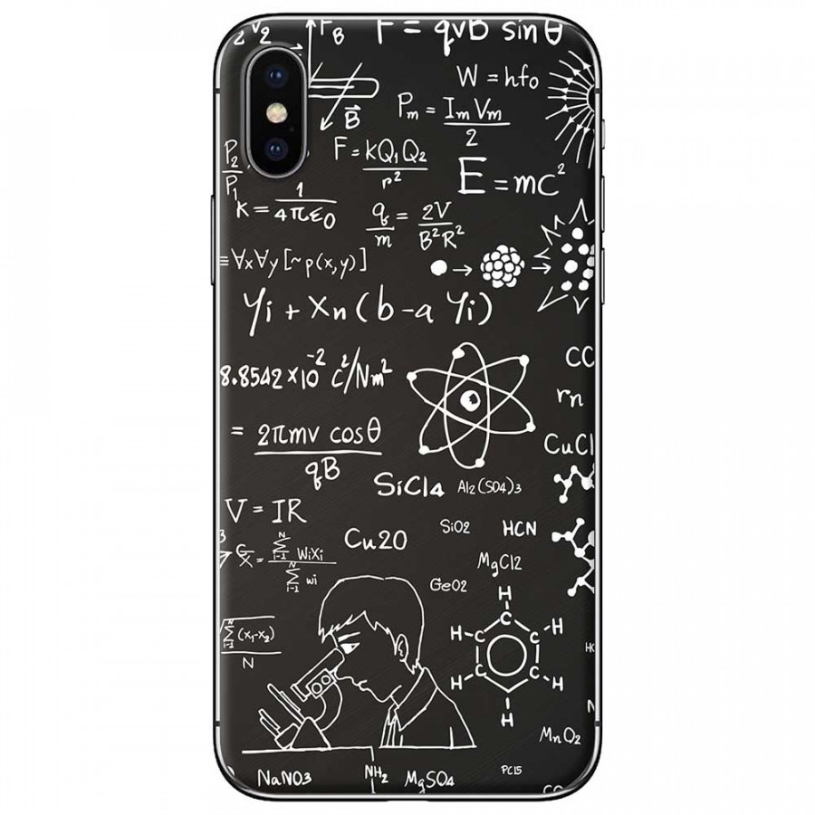 Ốp lưng dành cho iPhone XS mẫu Hóa học