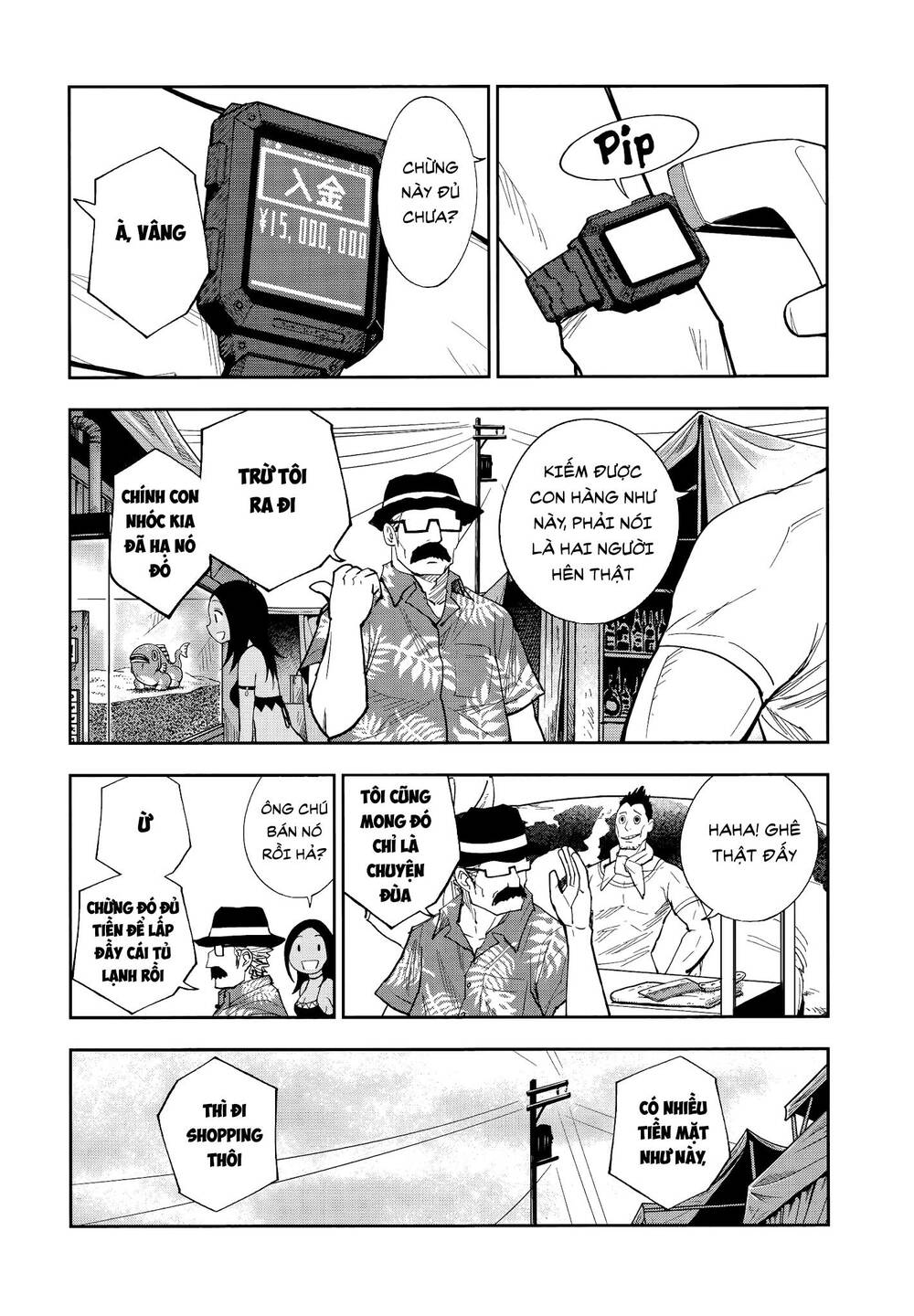 xe tải đồ ăn chapter 4.1 18