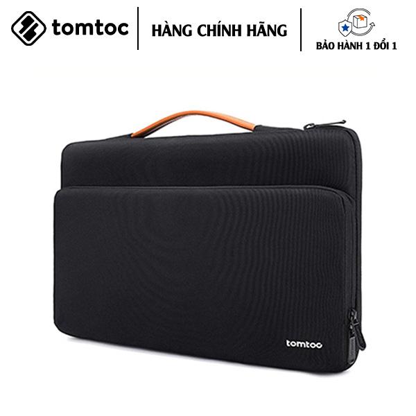 TÚI XÁCH CHỐNG SỐC TOMTOC (USA) BRIEFCASE MACBOOK PRO 14″ bảo vệ hoàn hảo chống va đập và trầy xước cho máy tính - HÀNG CHÍNH HÃNG