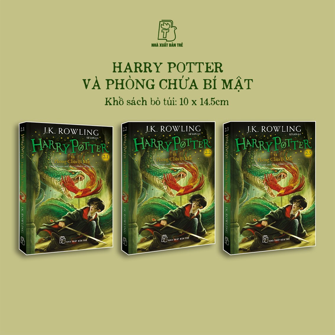 Bộ sách Harry Potter - Tiếng Việt - Khổ nhỏ