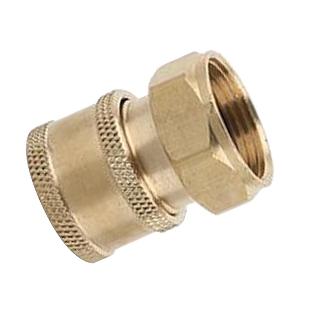 2x Quick Connector Coupler for Pressure Washer Nozzle Hose Pipe Fitting A+E