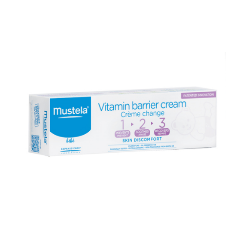 Kem Dưỡng Da Mustela Vitamin Barrier Cream (100ml)