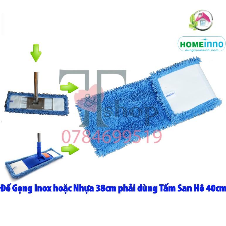 Tấm Lau Nhà San Hô Thay Thế Homeinno KT 40/45/60/80/90cm (KHÔNG CÂY LAU)