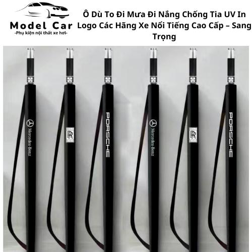 Ô Dù To Đi Mưa Đi Nắng Chống Tia UV In Logo Các Hãng Xe Nổi Tiếng Cao Cấp – Sang Trọng