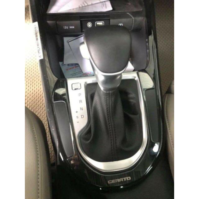 Ốp Trang Trí Nội Thất Xe Cerato 2019 2020 - 5 chi tiết Mẫu Titan Phay Xước