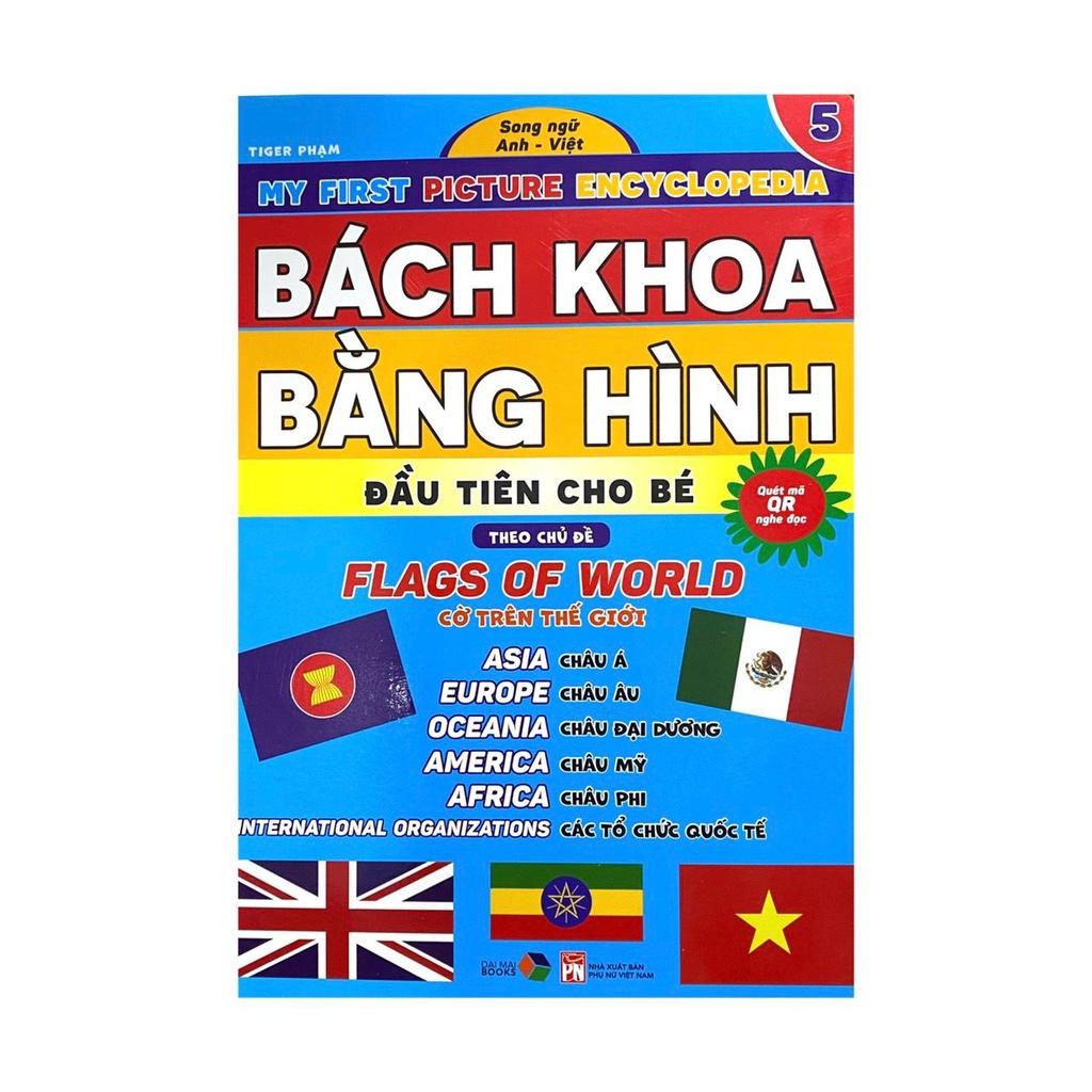 Bách khoa bằng hình đầu tiên cho bé theo chủ đề quyển 5 - song ngữ Anh Việt