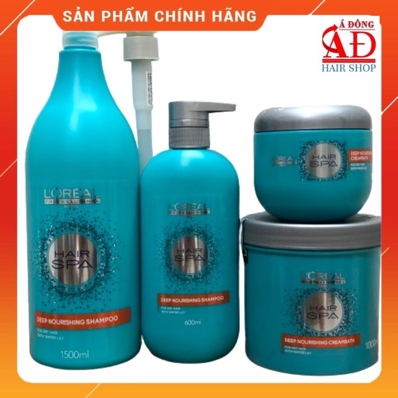 BỘ GỘI Ủ MỀM MƯỢT THƯ GIÃN DA ĐẦU L'OREAL HAIRSPA DEEP NOURISHING CHÍNH HÃNG CTY