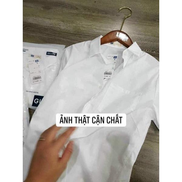 SƠMI TRẮNG CỘC TAY