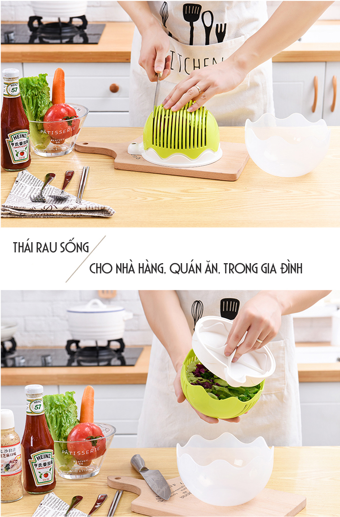 DỤNG CỤ CẮT RAU CỦ QUẢ SIÊU TỐC LÀM MÓN SALAD, RAU SỐNG, SINH TỐ HOA QUẢ DẦM SIÊU NHANH, SIÊU TIỆN CHO NHÀ HÀNG, QUÁN ĂN, GIA ĐÌNH-MẪU NGÃU NHIÊN