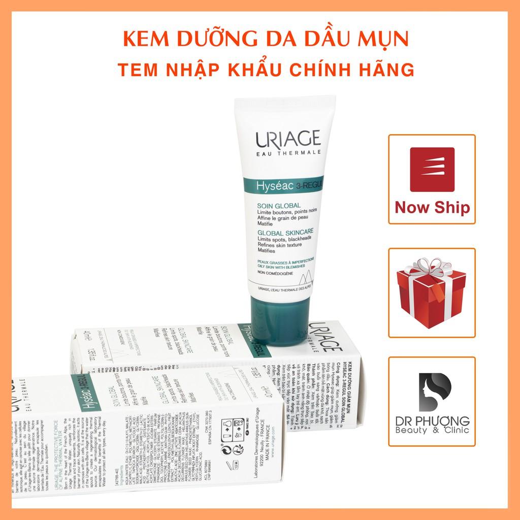 Kem dưỡng giảm mụn Uriage Hyseac 3 Regul Soin Global