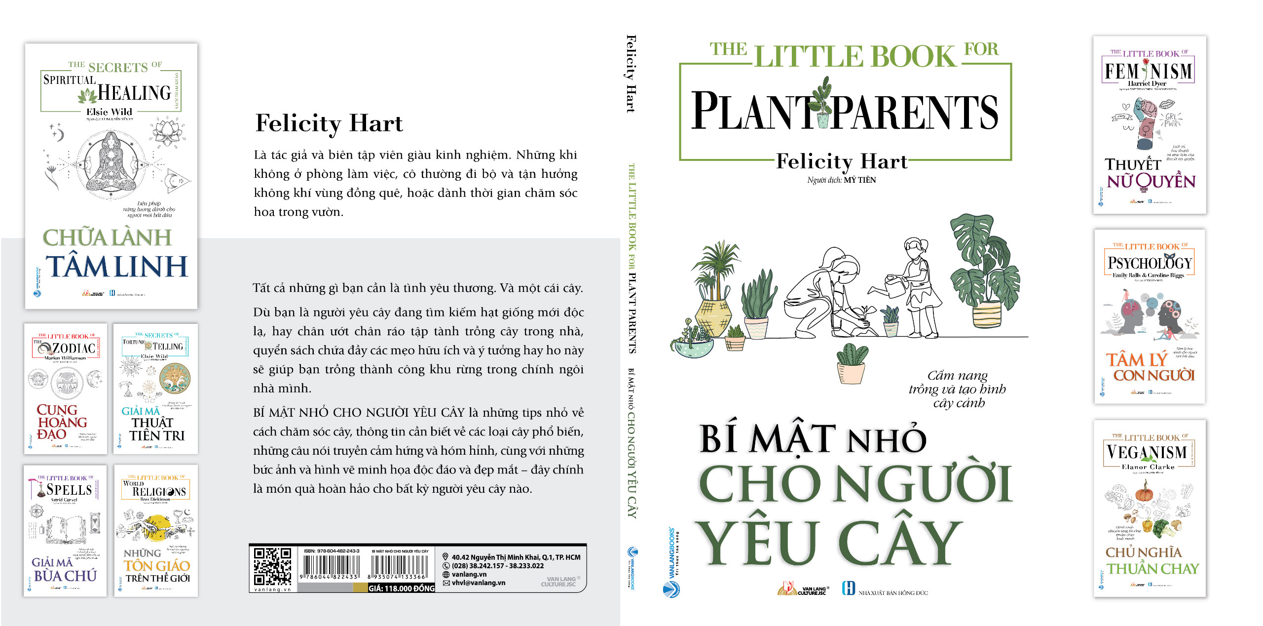 The Little Book For Plant Parents - Bí Mật Nhỏ Cho Người Yêu Cây - Felicity Hart - (bìa mềm)