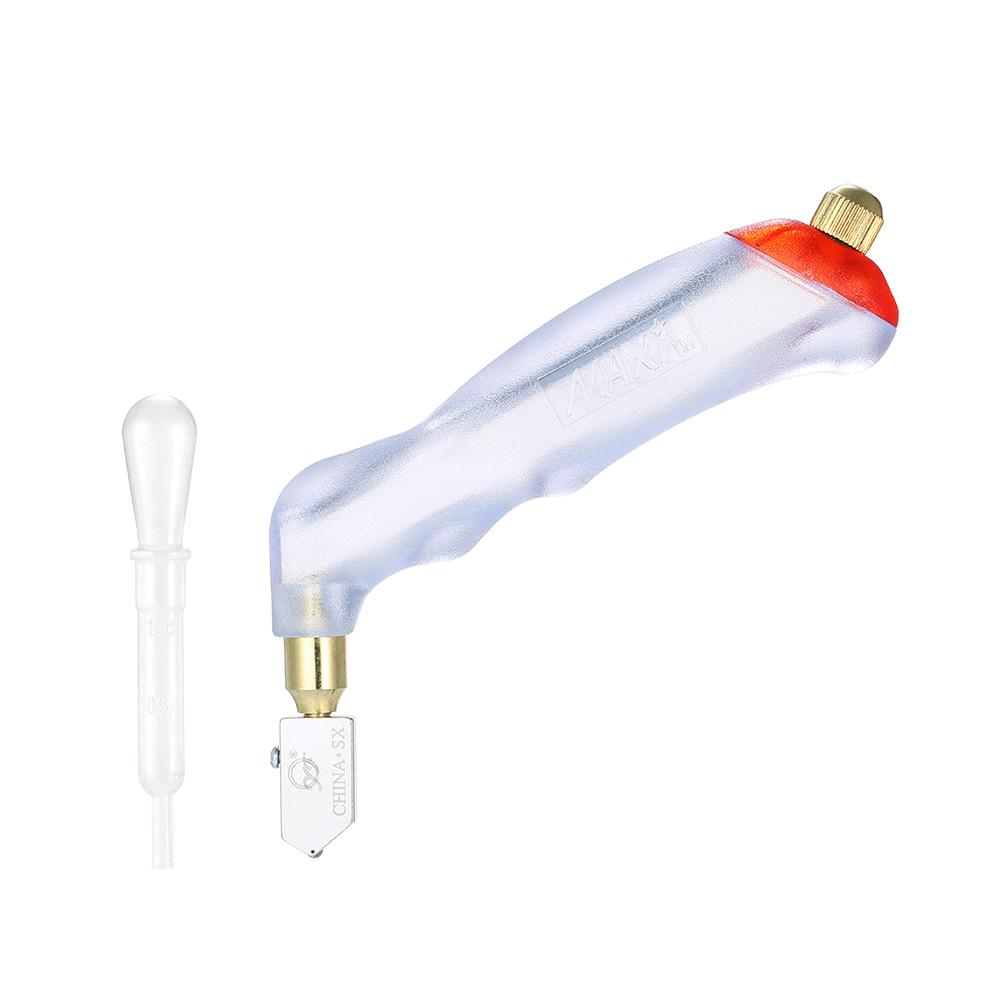 Máy cắt kính cầm tay với Đầu dao bằng thép không gỉ và Bánh xe kim cương, độ cắt dày 10mm