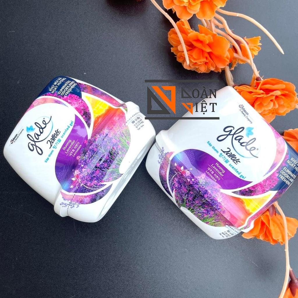Sáp Thơm Glade 180g - Hương Lavender - Khử mùi và ngát hương