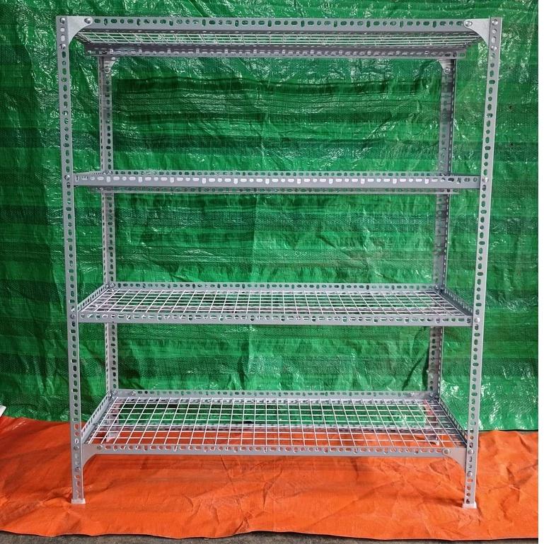 Kệ sắt v lỗ rộng 40cm x dài 1,5M ,Cao từ 60cm đến 1,5m ,Nhiều tầng kệ