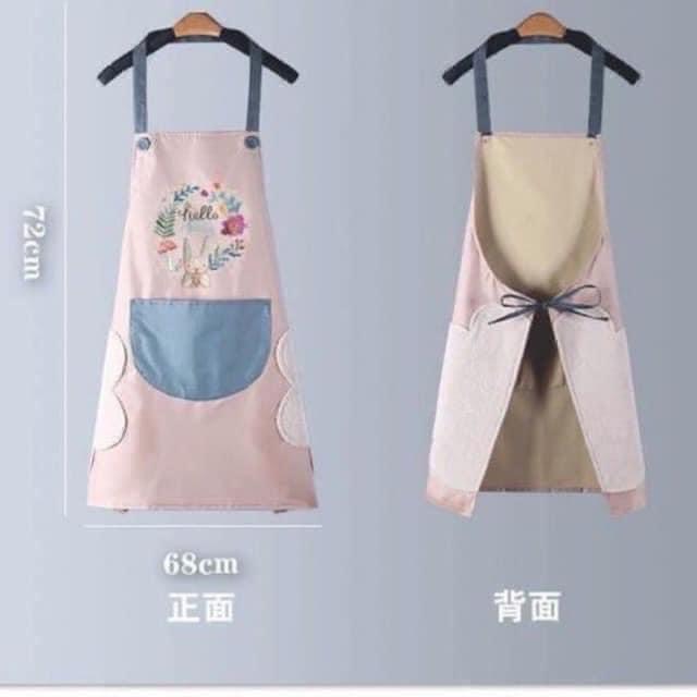 Tạp dề hoa thỏ