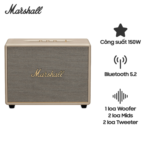 Loa Bluetooth Marshall Woburn 3 (III)  - Hàng Nhập Khẩu