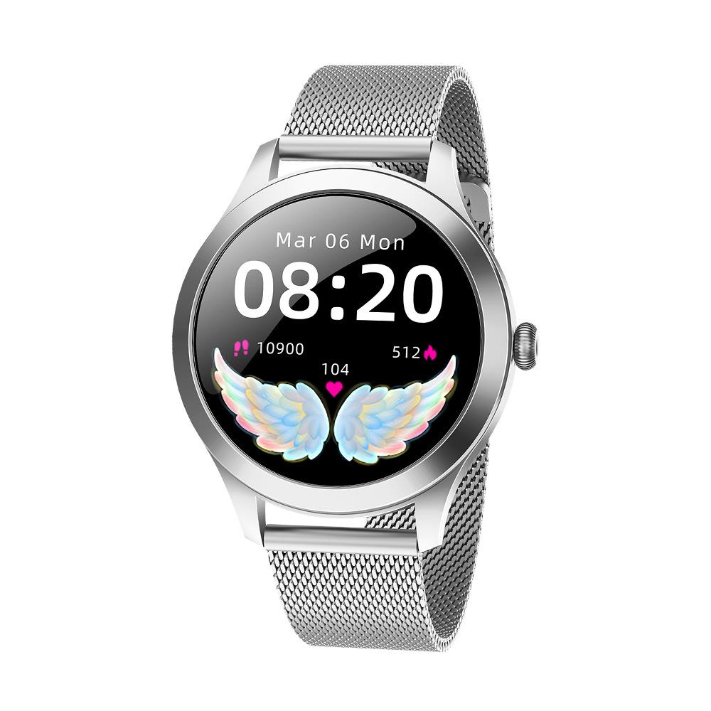 Giá thấp nhất Đồng hồ thông minh KW10Pro nhịp tim oxy trong máu theo dõi giấc ngủ nhắc nhở chu kỳ của phụ nữ vòng đeo tay thể thao dành cho nữ