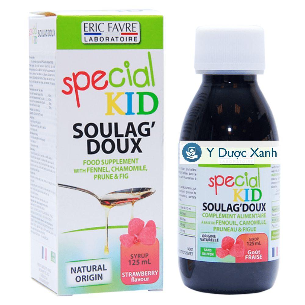 SPECIAL KID SOULAGDOUX, 125ml, Siro bổ sung chất xơ cho bé của Pháp - Y Dược Xanh