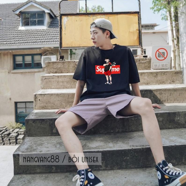 Áo Thun Tay Lỡ Unisex Sup Chư Bát Giới Siêu Cute