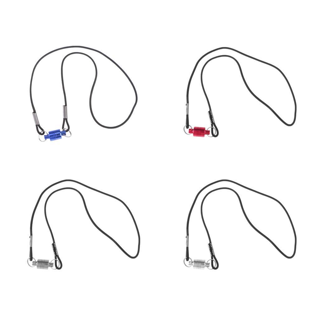 Magnetic Net Release Holder Keeper with Lanyard for Fly Fishing