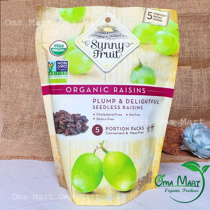 Nho khô hữu cơ Sunny Fruit 250g