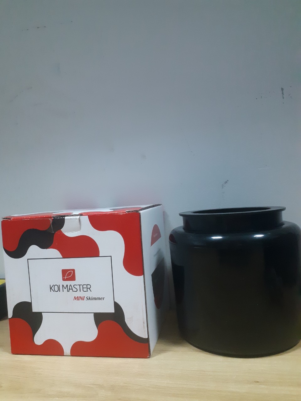 Hút mặt hồ cá koi KoiMaster MINI skimmer đường kính 12,5cm cao 12 cm
