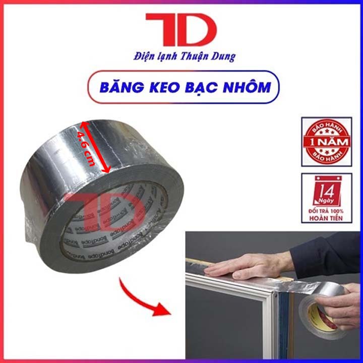 Băng keo bạt nhôm, băng keo dán tôn và mái nhà đa dụng