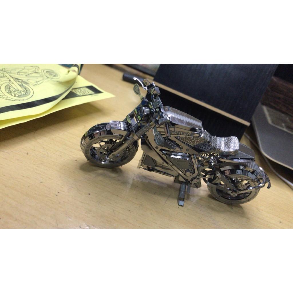 Mô Hình Lắp Ráp 3d Xe Moto Avengers 2015