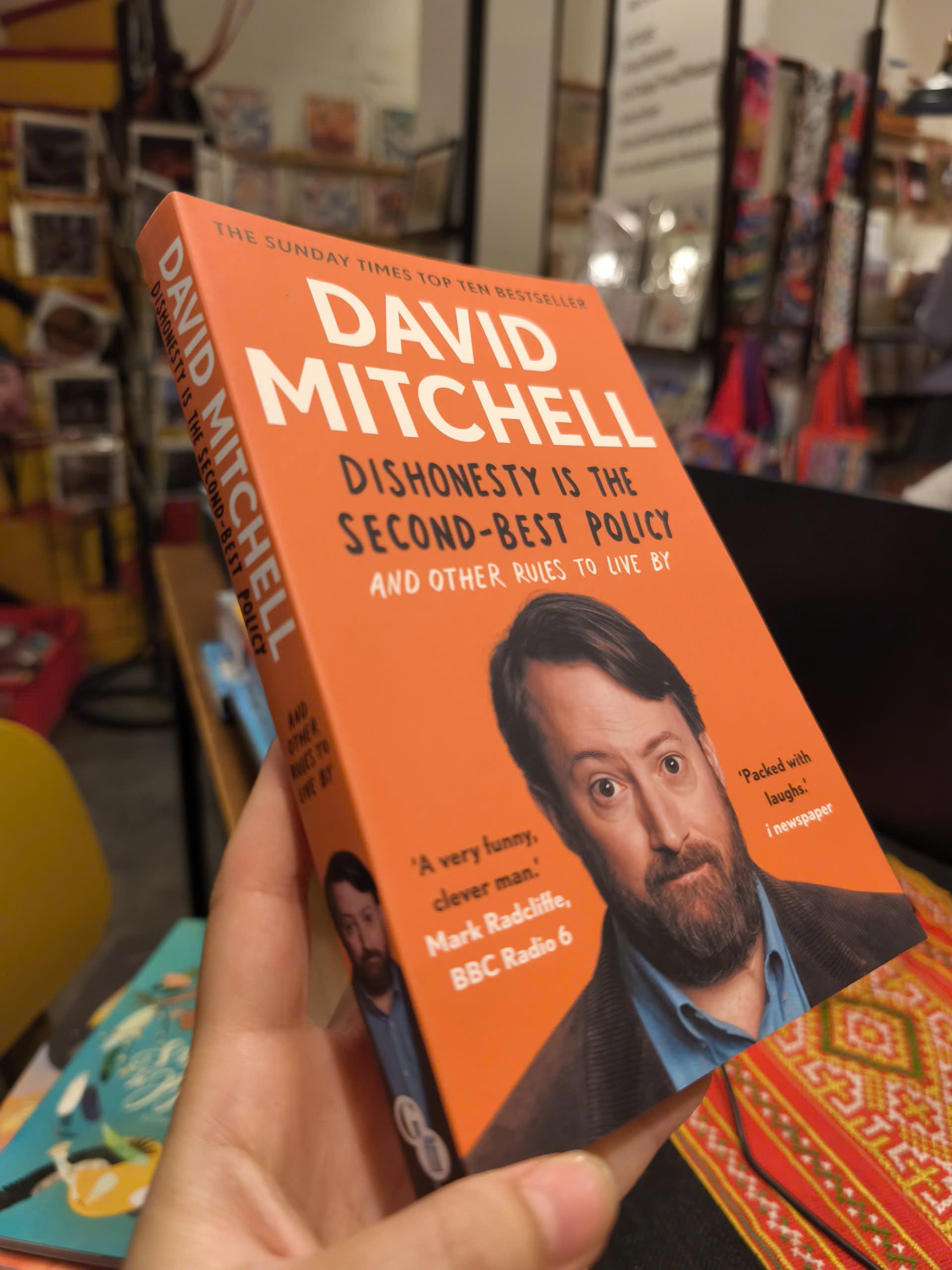 Sách - Dishonesty is the Second-best Policy by David Mitchell | English Comedy Book - Sách ngoại văn