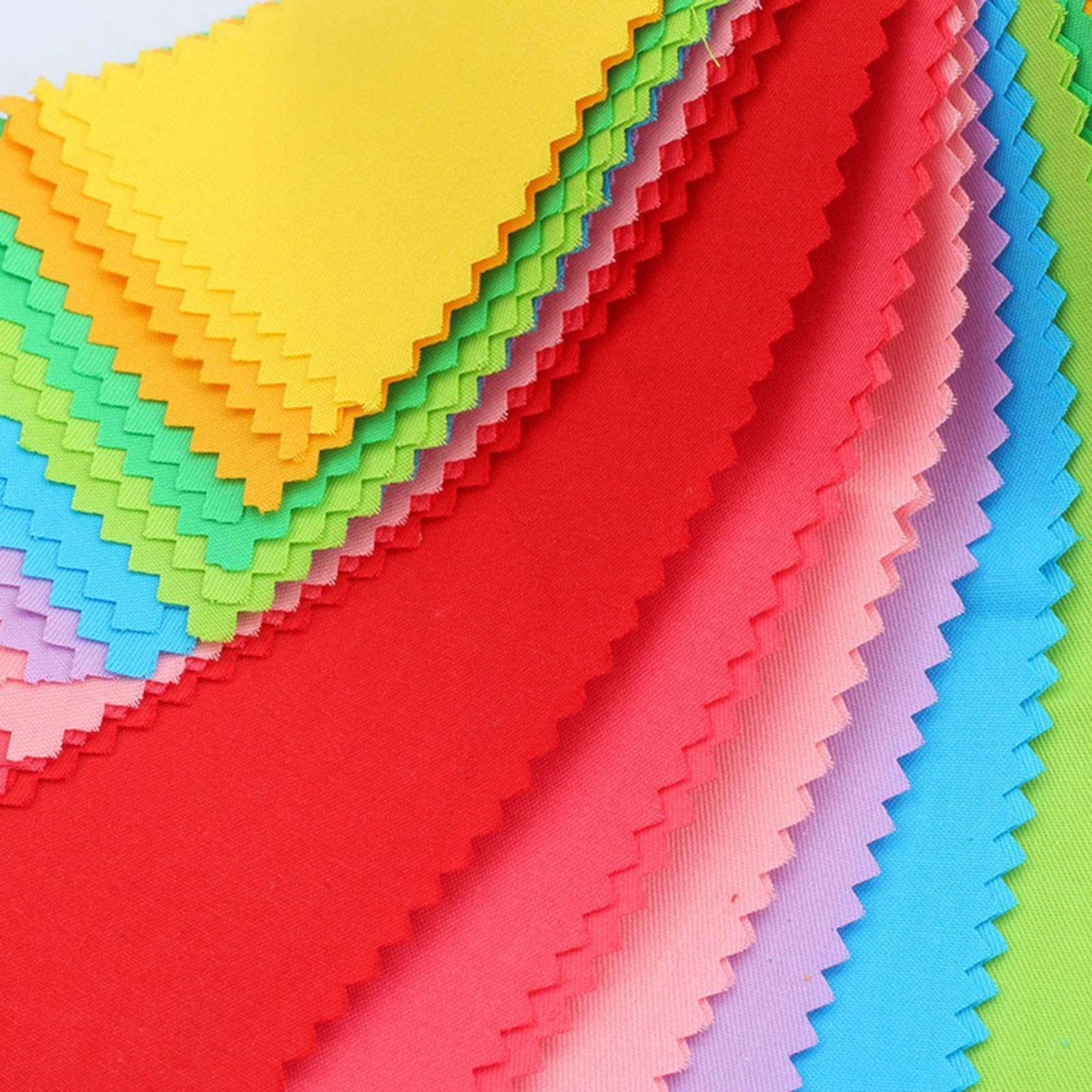 Colorful Roll Up Cotton Fabric Strips Bundles 20Pcs