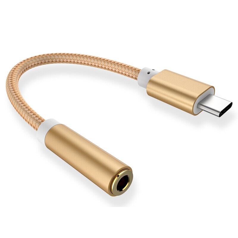 SOAIY Cáp Chuyển Đổi Type-C Sang 3.5mm - Hàng Nhập Khẩu
