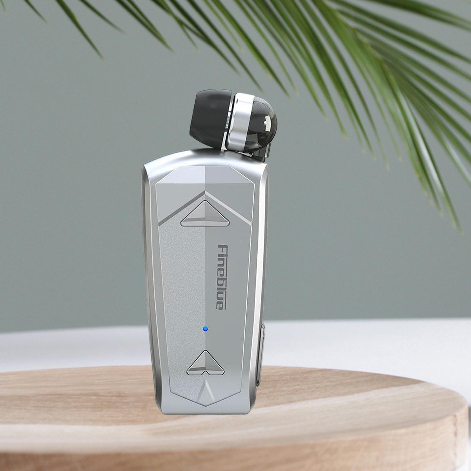 USB Headset One Drag Two Mic 5.0 for Driving Sports Bike Silvery