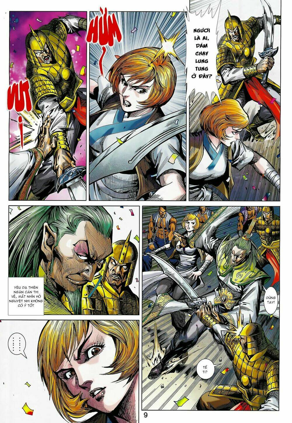 xuân thu mãnh sĩ chapter 11.1 9